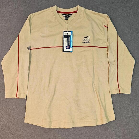 Tops - New VTG RARE  2003 America Cup Team New Zealand Long‑Sleeve Sailing Shirt Line 7